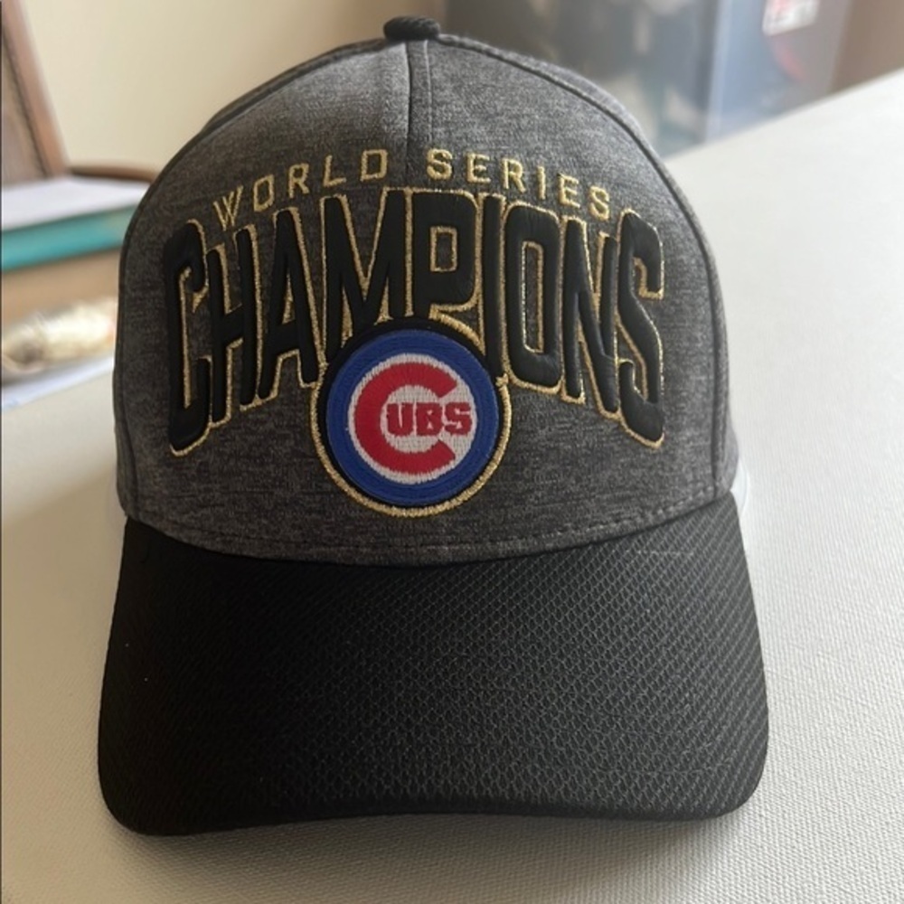 New Era Chicago Cubs 2016 World Series Champions 39THIRTY Fit Flex Hat Cap OSFM